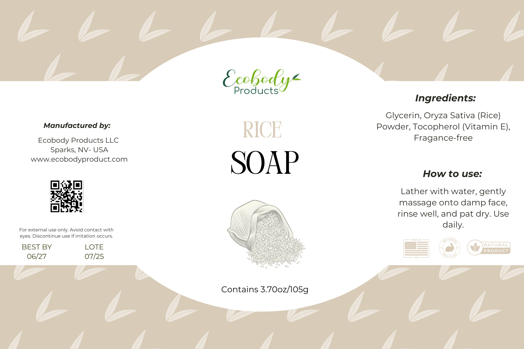 Rice Soap